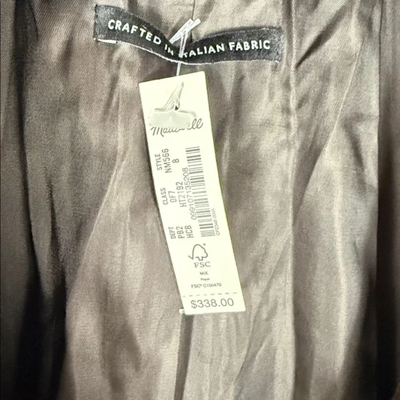 Madewell The Gianna Coat in Insuluxe Fabric Cold Brew - Picture 11 of 13